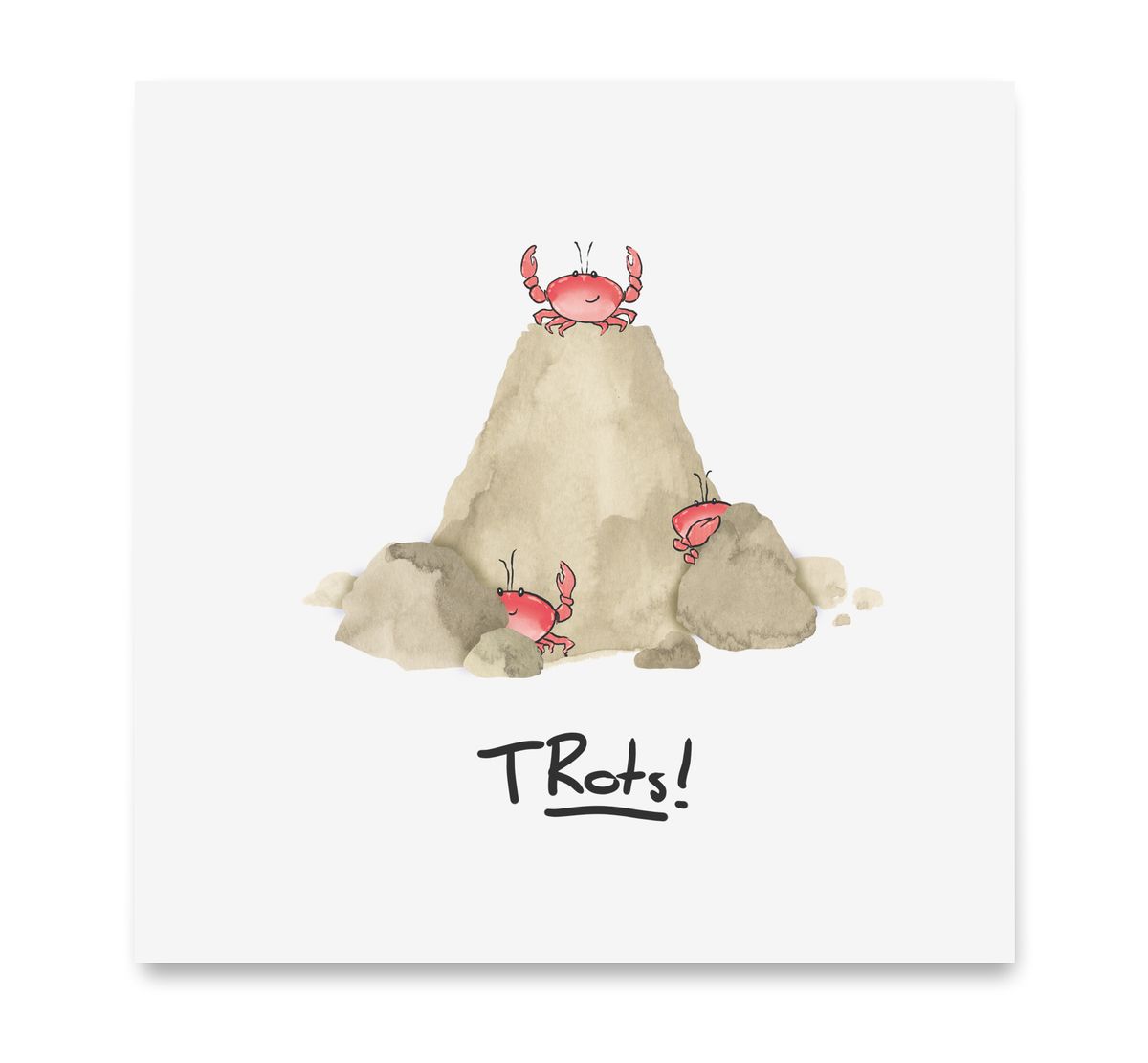 Handgemaakte wenskaart - Trots - Mags Up Your Mind